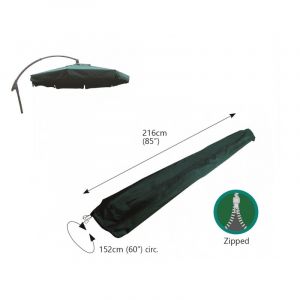 Bosmere C598 - Free Standing Parasol Umbrella Cover - Green