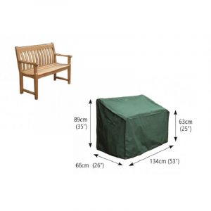 Bosmere C605 - 2 Seat Bench Seat Cover - Green