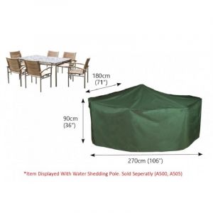 Bosmere C530 - Cover up Rect Patio Set Cover 6 Seat