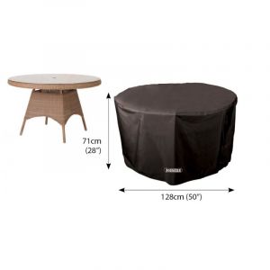 Bosmere D545 - 4-6 Seater Circular Table Cover - Storm Black