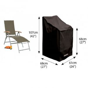 Bosmere D570 - Storm Stacking/Reclining Chair Cover - Black