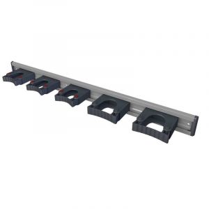 Toolflex Aluminum Rail - 90cm with 5 Mounted Tool Holders