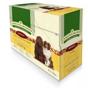 James Wellbeloved Lamb Adult 10 x 150g Pouches