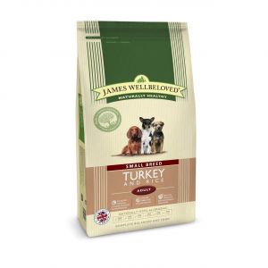 James Wellbeloved Turkey & Rice Small Breed Adult 1.5kg