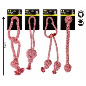 Smart Choice Assorted Rope Dog Play Toys (1 Rope)