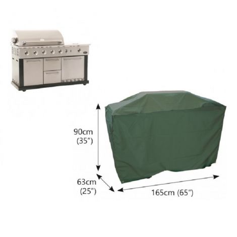 Bosmere C723 - Cover Up Kitchen Barbecue Cover - Green