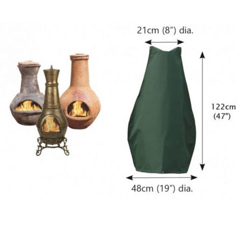 Bosmere C755 - Cover up Large Chimenea Cover - Green