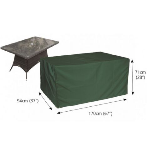 Bosmere C555 - Cover Up Rect Table Cover 6 Seat