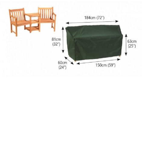 Bosmere C620 - Conversation Seat Cover - Green