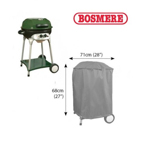 Bosmere U700 - Protector Thunder Grey Kettle BBQ Cover