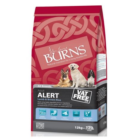 Burns Alert - Lamb & Brown Rice - 12kg