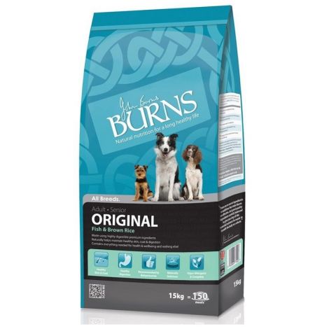 Burns Original - Fish & Brown Rice 12kg