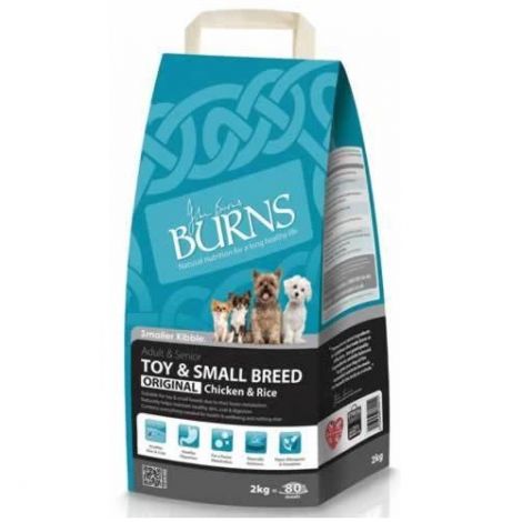 Burns Toy & Small Breed - Chicken & Rice - 2kg