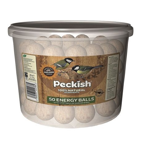 Peckish Natural Balance Energy Balls 50 Tub