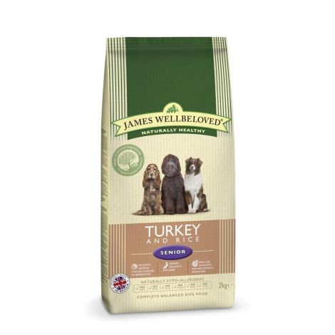 James Wellbeloved Turkey & Rice Senior 2kg