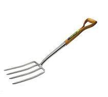 Bulldog Tools 5795042820 – Stainless Border Fork (28 inches)