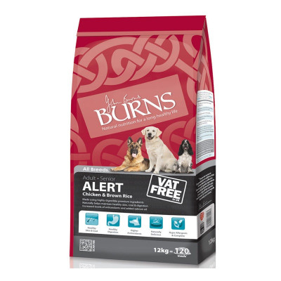 Burns Alert – Chicken & Brown Rice – 12kg