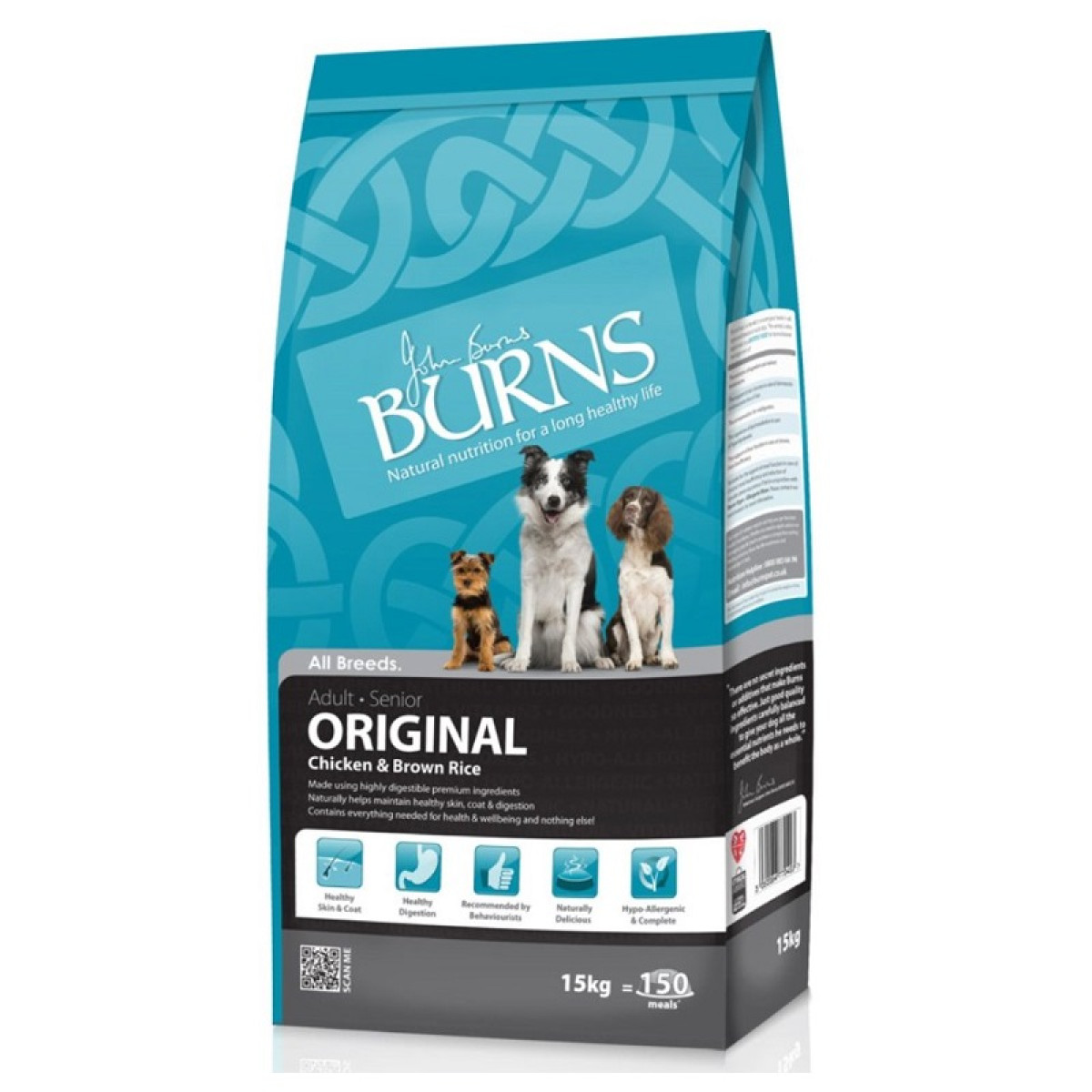 Burns Original – Chicken & Brown Rice – 12kg