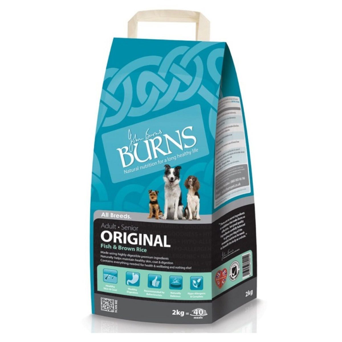 Burns Original – Fish & Brown Rice – 2kg
