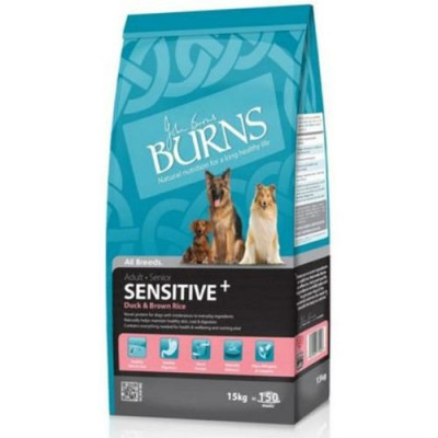 Burns Sensitive – Duck & Rice 12kg