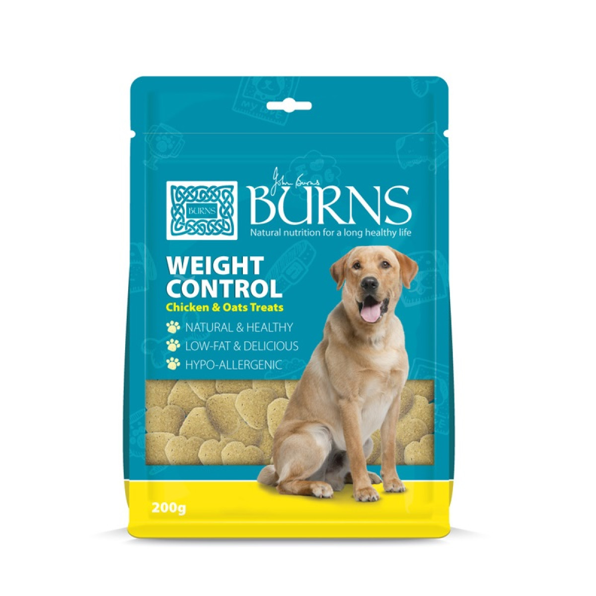 Burns Weight Control Chicken & Oats Treat 200g