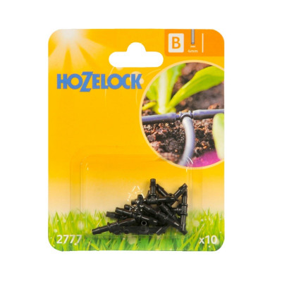 Hozelock 2777 – 4mm T Connector (10)