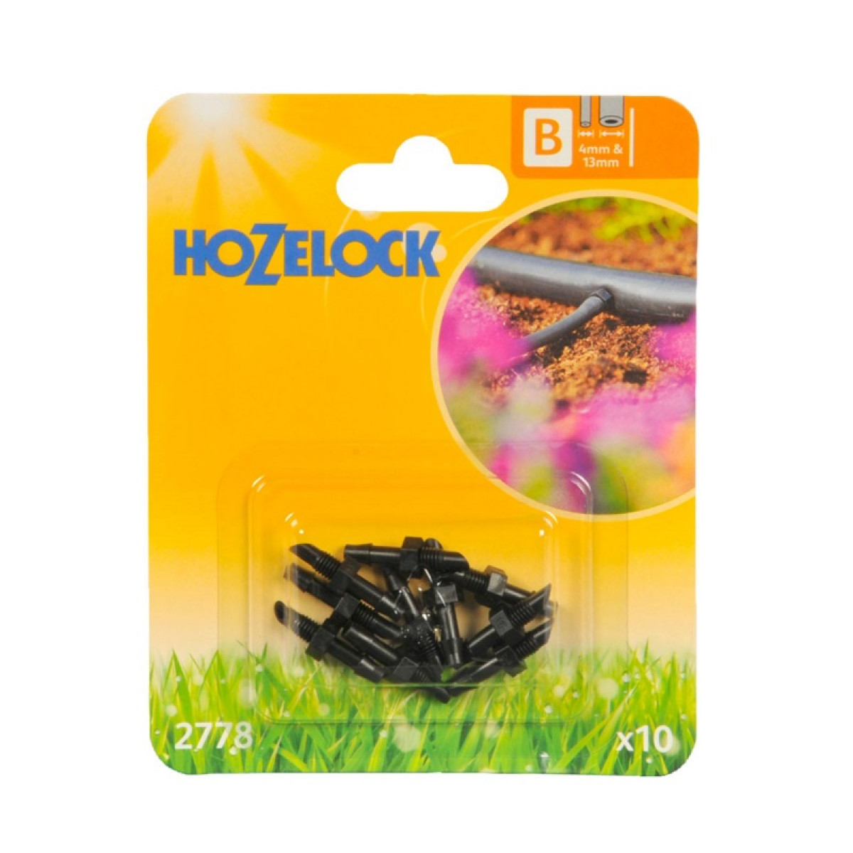 Hozelock 2778 – 4mm Straight Connector (10)