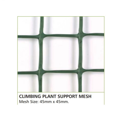 Climbing Plant Support Mesh Green 0.5m x 30m