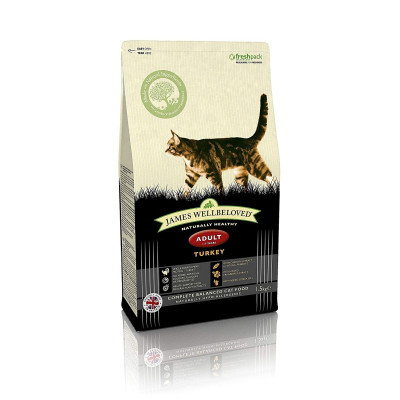 James Wellbeloved Cat Turkey Adult 1.5kg