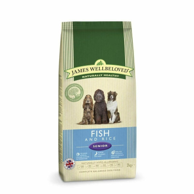 James Wellbeloved Fish & Rice Senior 2kg
