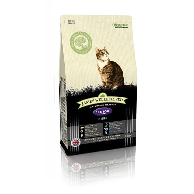 James Wellbeloved Fish Senior Cat Food 1.5kg