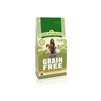 James Wellbeloved Senior Grain Free Turkey & Veg 1.5kg