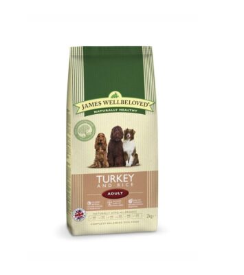 James Wellbeloved Turkey & Rice Adult 2kg