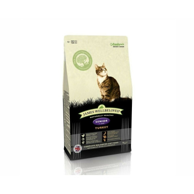 James Wellbeloved Turkey Senior Cat Food 4kg