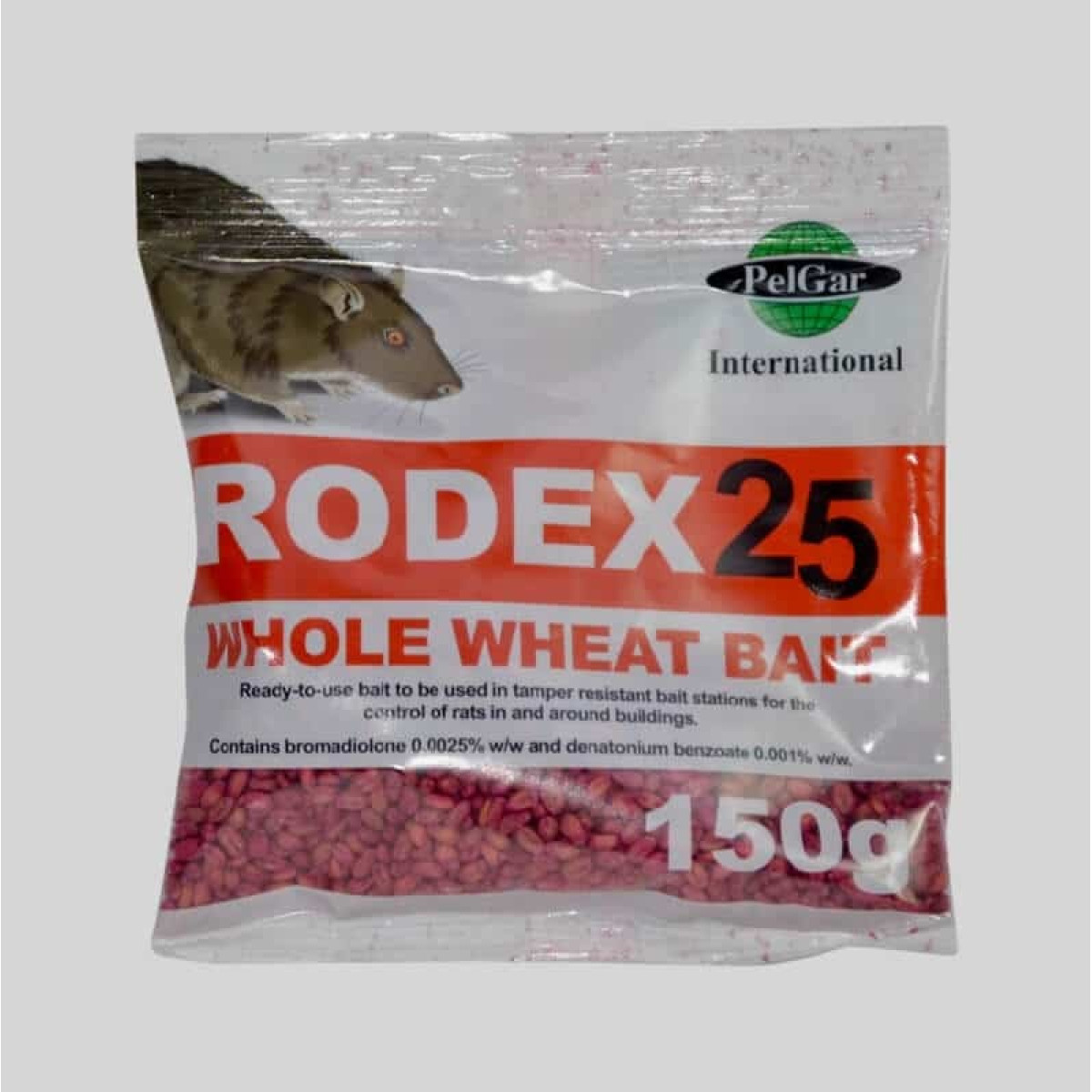 Rodex Whole Wheat Bait – 5 x 150g Sachet