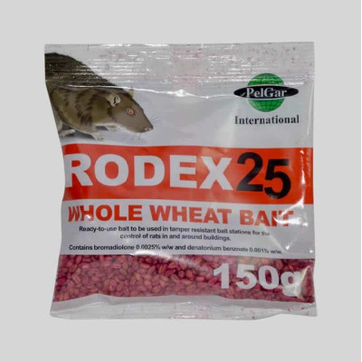 Rodex Whole Wheat Bait – 5 x 150g Sachet