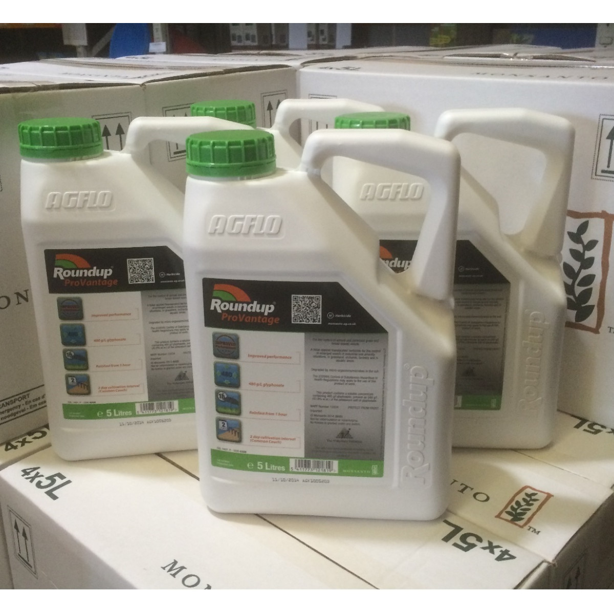Roundup Pro Vantage Concentrate Weedkiller 480 – 5L