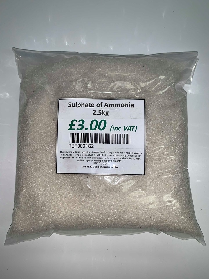 Sulphate of Ammonia 2.5kg