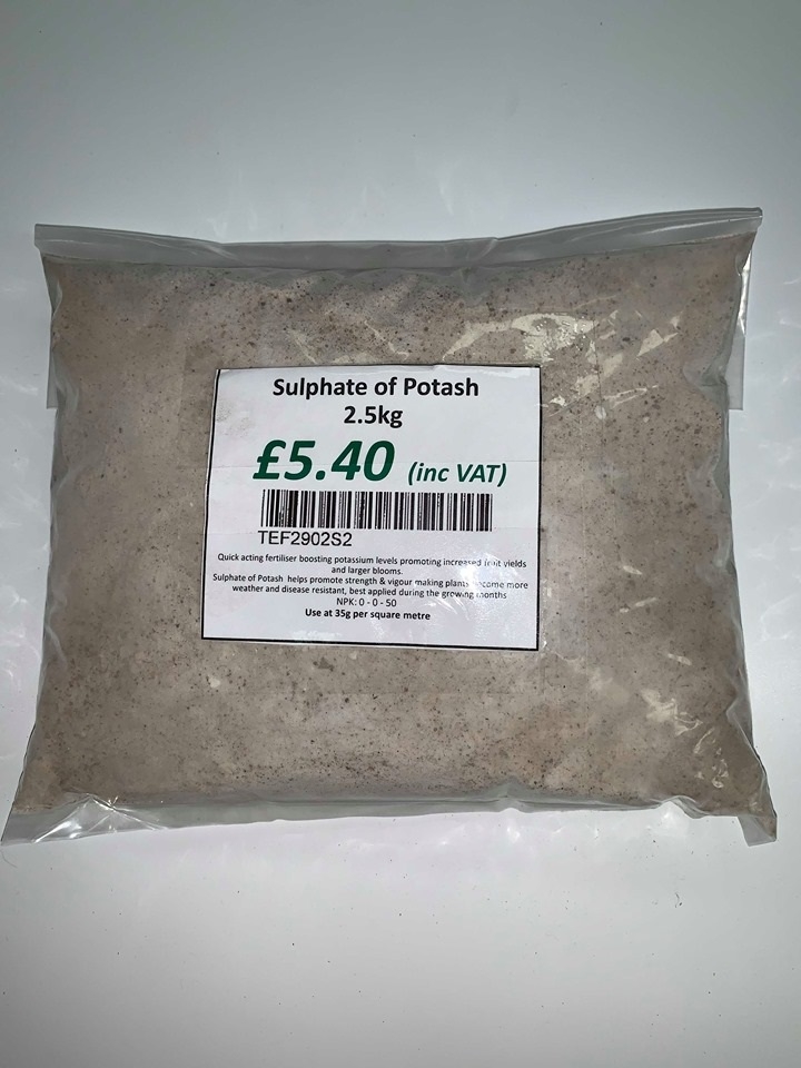 Sulphate of Potash 2.5kg