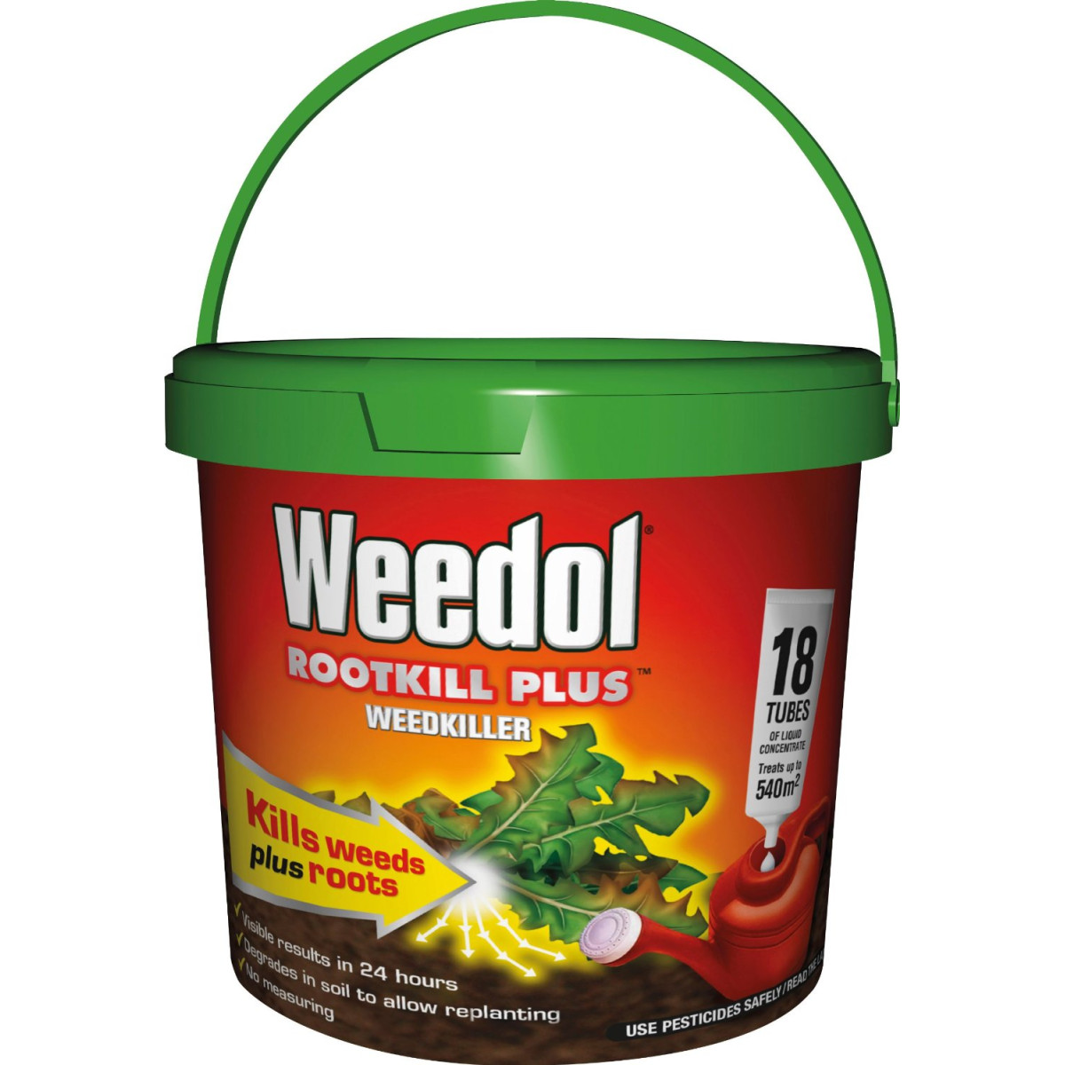Weedol Rootkill Plus Liquidose 18 Tubes