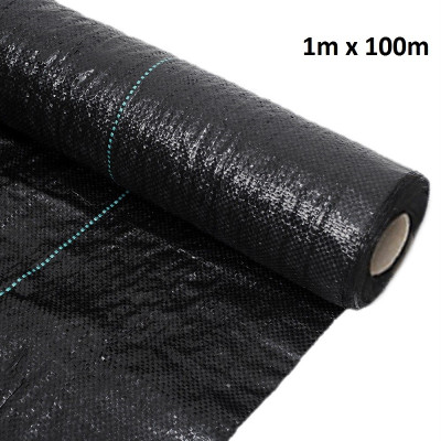 Woven Ground Cover – 1m x 100m – 100gsm