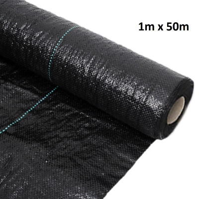 Woven Ground Cover – 1m x 50m – 100gsm